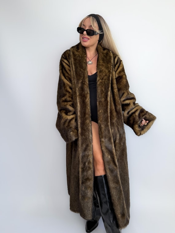 ミンク　毛皮コート　ブラウン ミンク 本毛皮 コート ブラウン