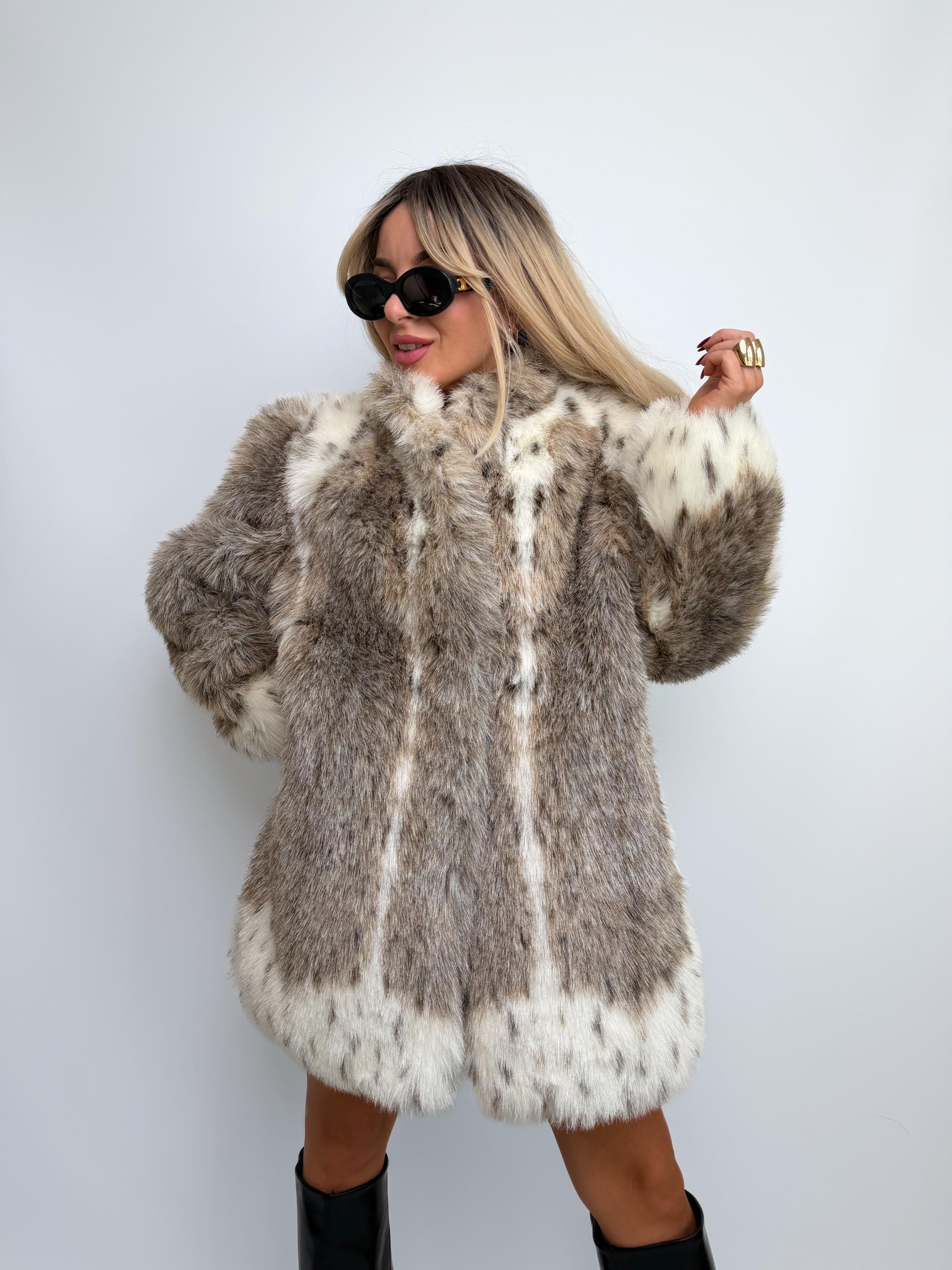 Modacrylic Fur Coat - Etsy