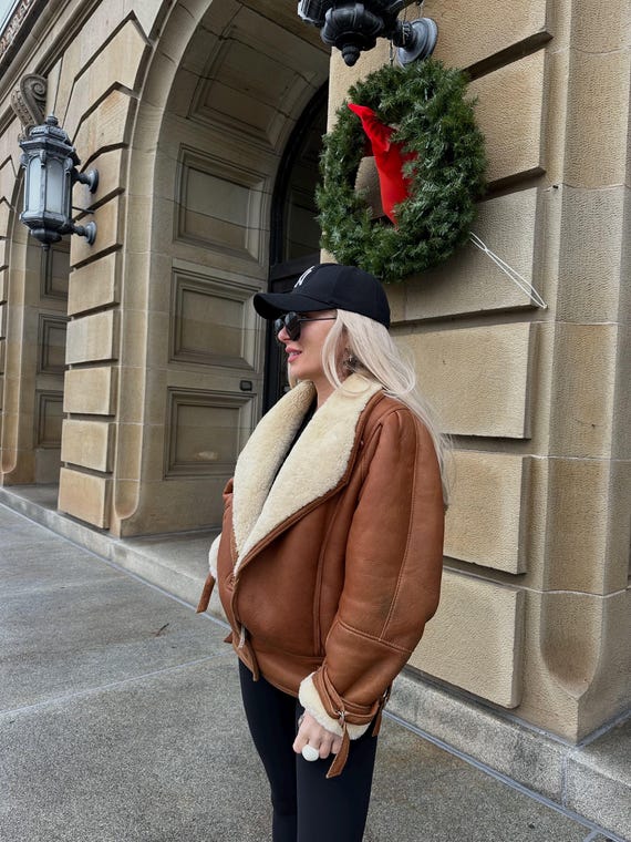 Vintage b3 jacket sheepskin - Gem