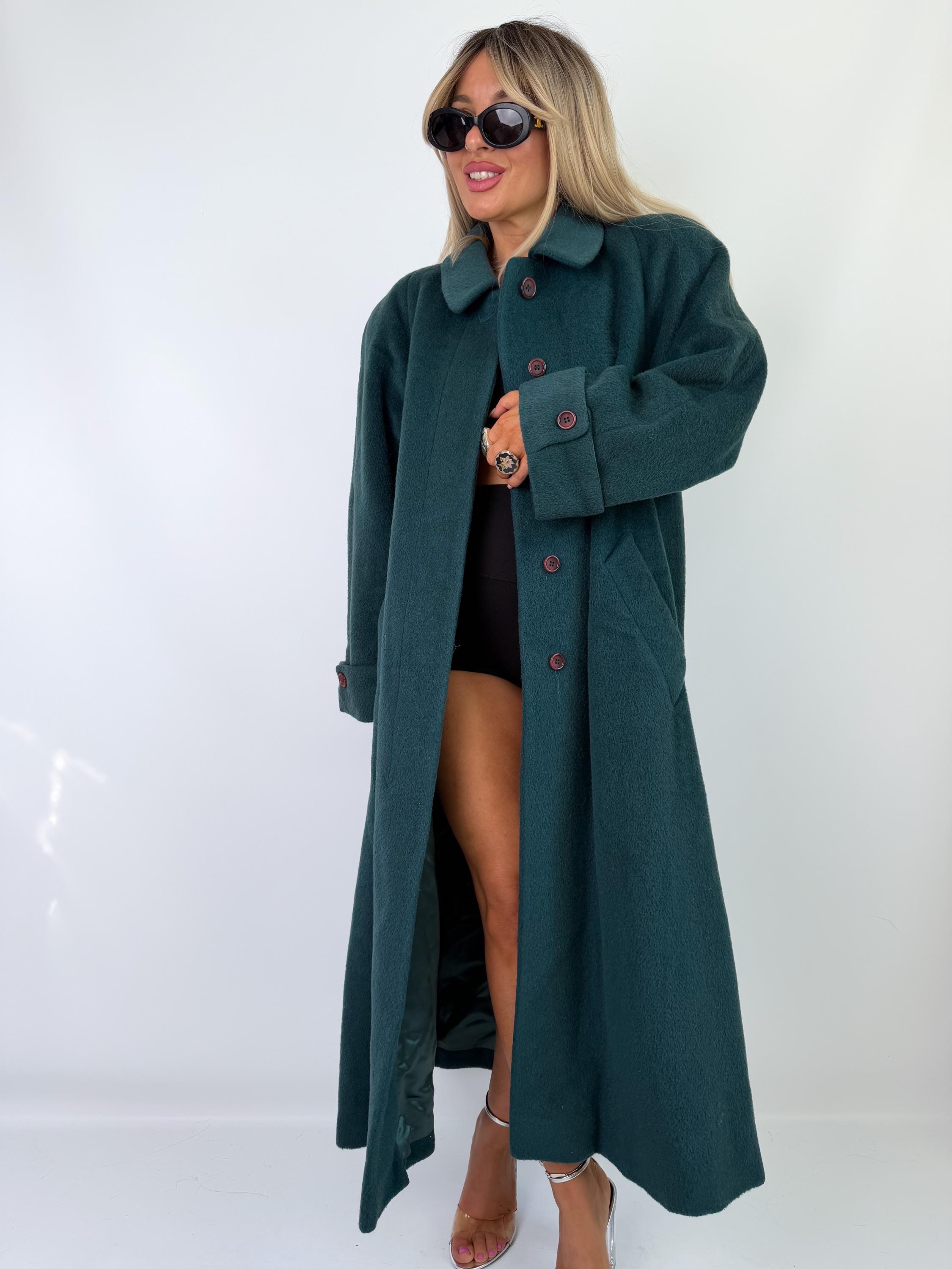Vintage 100% Wool Coat Women - Etsy