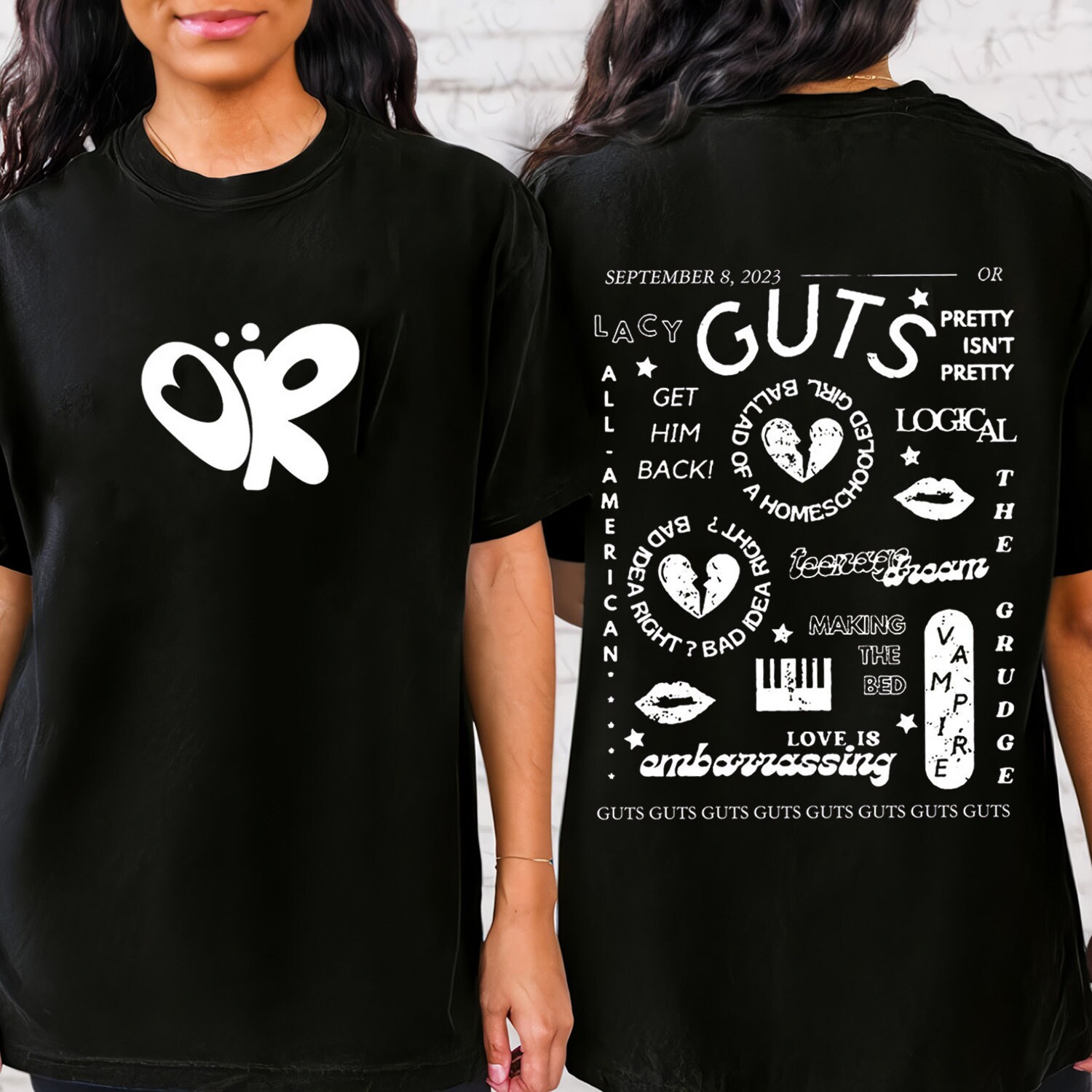 Olivia Rodrigo Guts Tour 2024, Album Tracklist, Olivia Rodrigo