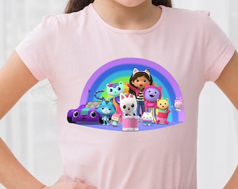 Gabby's Dollhouse PNG Clipart Art: Printable Gabby Shirt (Digital Download)