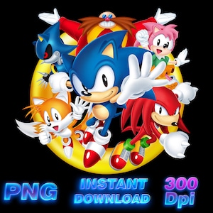 Sonic Head Cake Topper Sonic Rings Run Sonic Game Cutting -  Norway