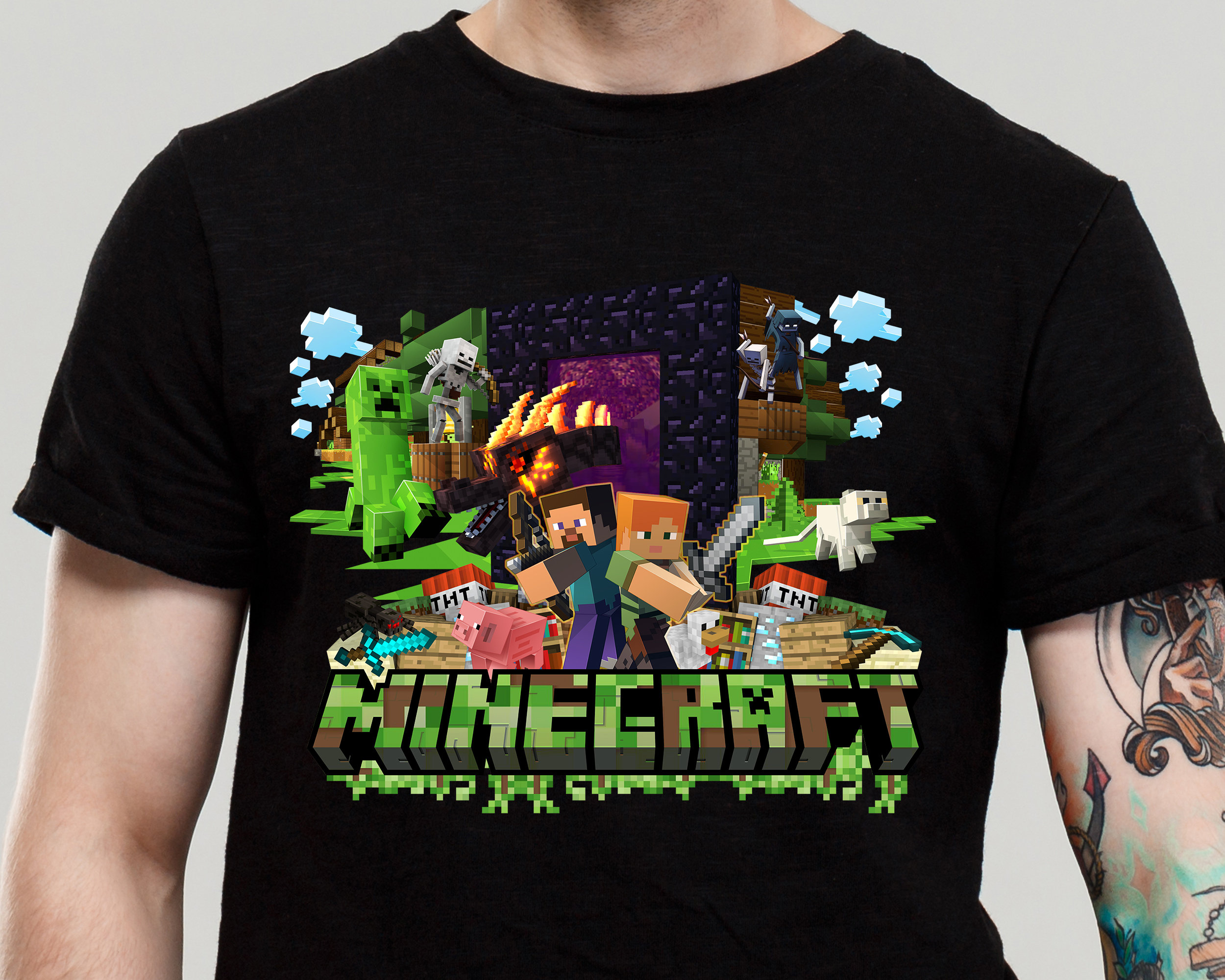 Minecraft Clipart Digital Download