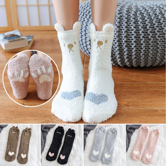 fluffy socks warm socks to sleep in
