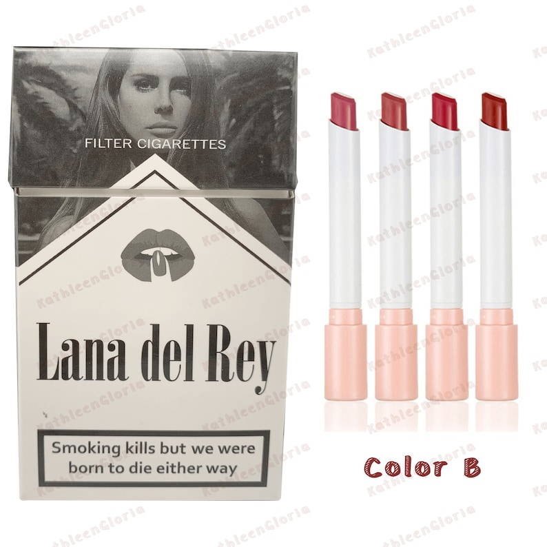 Lana del Rey Zigaretten Lippenstifte Set Lana del Rey Etsy Schweiz
