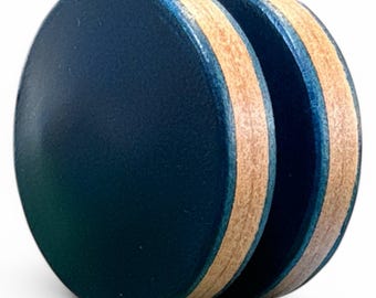 Läder Fidget Macaron - Handgjort magnetiskt sensoriskt verktyg