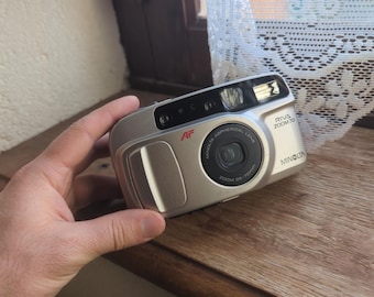 Minolta Riva Zoom 70 Point & Shoot 35mm Analog Camera