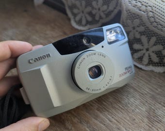 Canon Prima Zoom Shot Compact Point Shoot 35mm Analog Camera