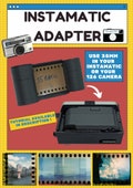 126 instamatic adapter (use 35mm into 126 camera) (examples and tuto available)