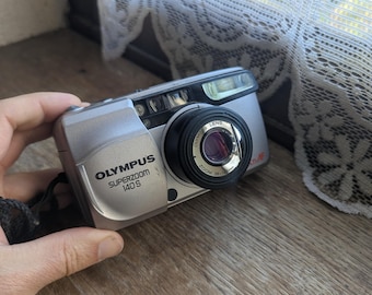 Olympus Super Zoom 140s Compact Point Shoot 35mm Analog Camera