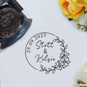 Custom Wedding Stamp,Future Mr. and Mrs. Personalized Stamp for Wedding Invitations and Save the Dates, Stamps for wedding invitations