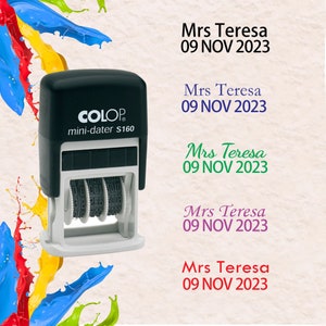 Teacher Name Stamp 