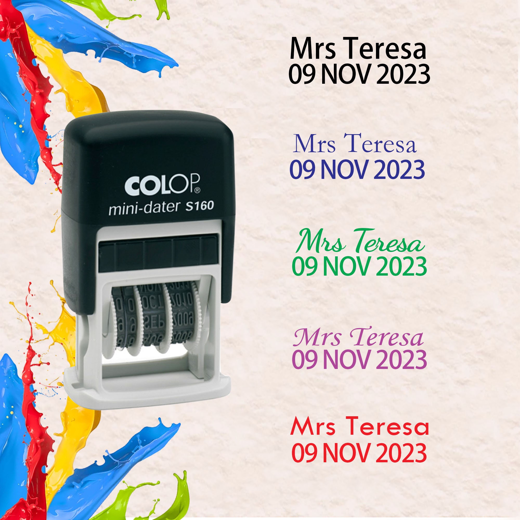 Teachers Name Stamps