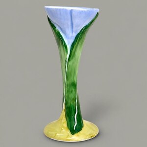 Villeroy & Boch Calla Porcelain Decorative Art Pottery Blue Green Yellow Germany