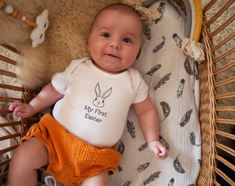 My First Easter Baby Onesie - 100 Cotton and HTV Delight unisex