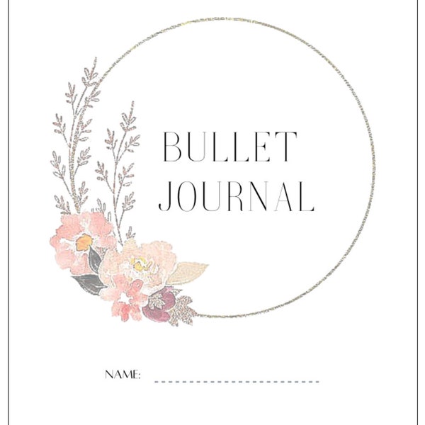 Printable Bullet Journal