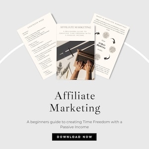 A beginners guide to Affiliate Marketing - eBook