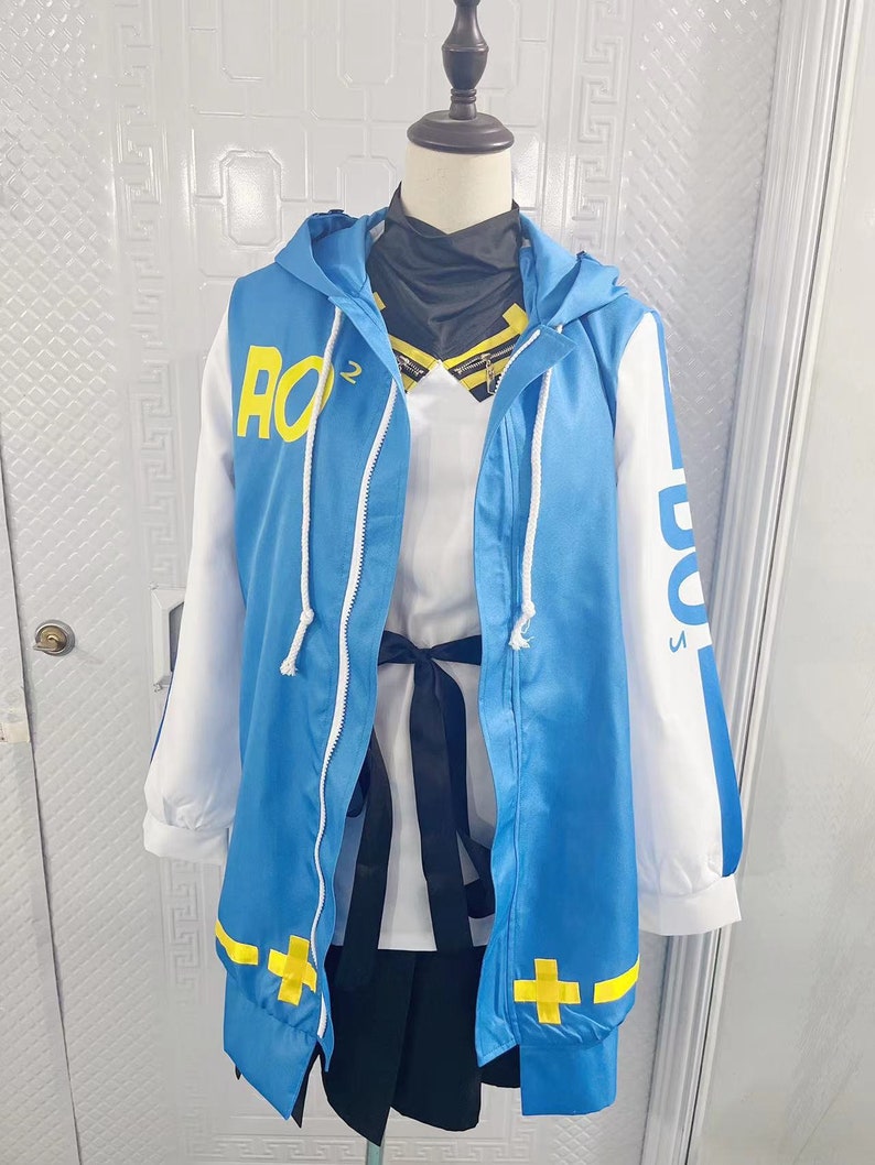 Bridget Costume Gear Strive Hoodie Guilty Cos Outfits for Girls Hallo ...