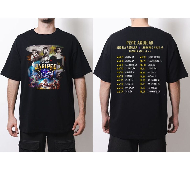 Pepe Aguilar Jaripeo Hasta Los Huesos Tour 2024 Shirt Pepe Etsy