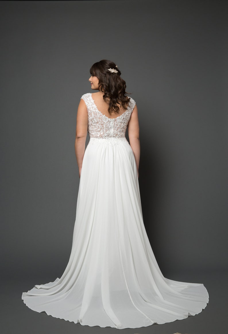 White Wedding Dress - Etsy