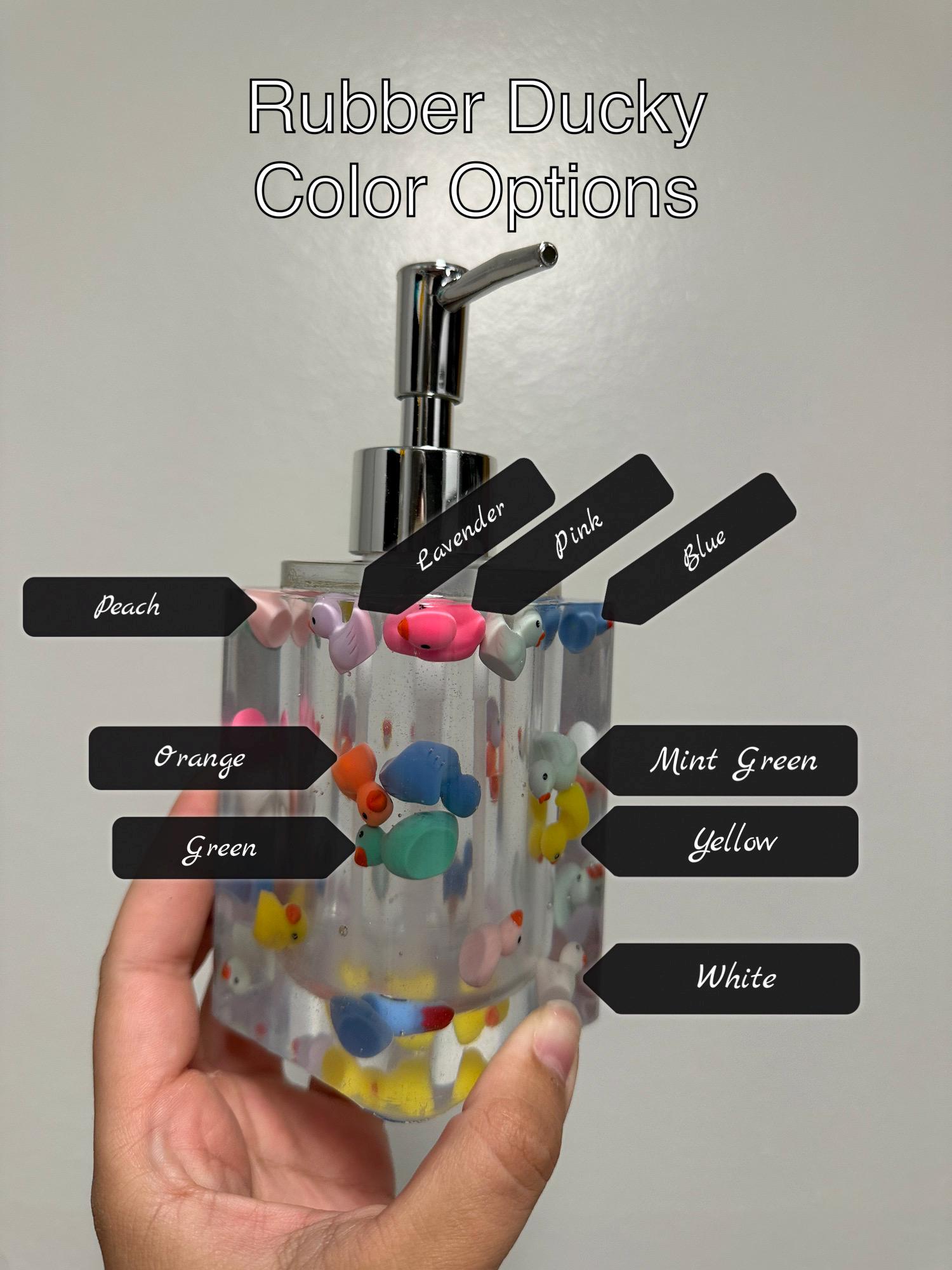 Rubber Ducky Customizable Soap Dispenser