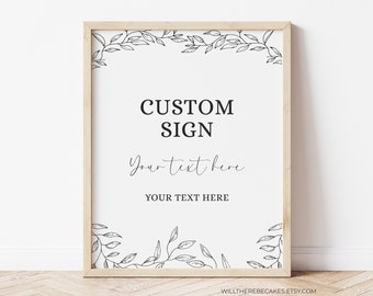 Baby Shower Signs | Mimosa Bar Sign | Share A Memory | Modern Baby Shower Games Pack | Minimal Welcome Sign | Minimal Baby Shower BBS013