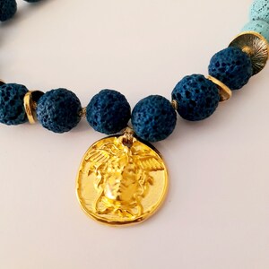 Ariadni blauwe ketting