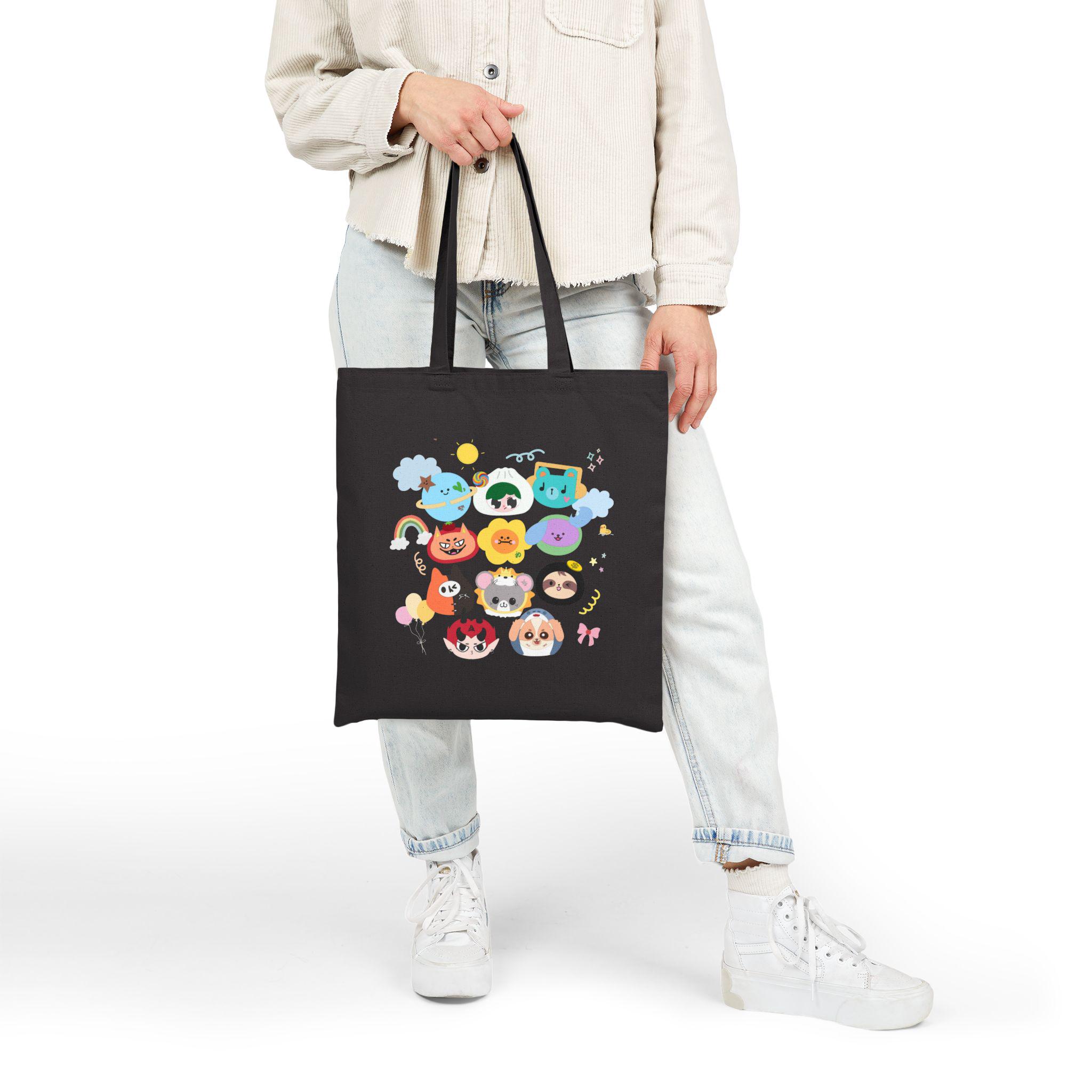 GMMTV Thai BL Mascot Tote Bag: LOL Fanfest 2025 Cotton Canvas
