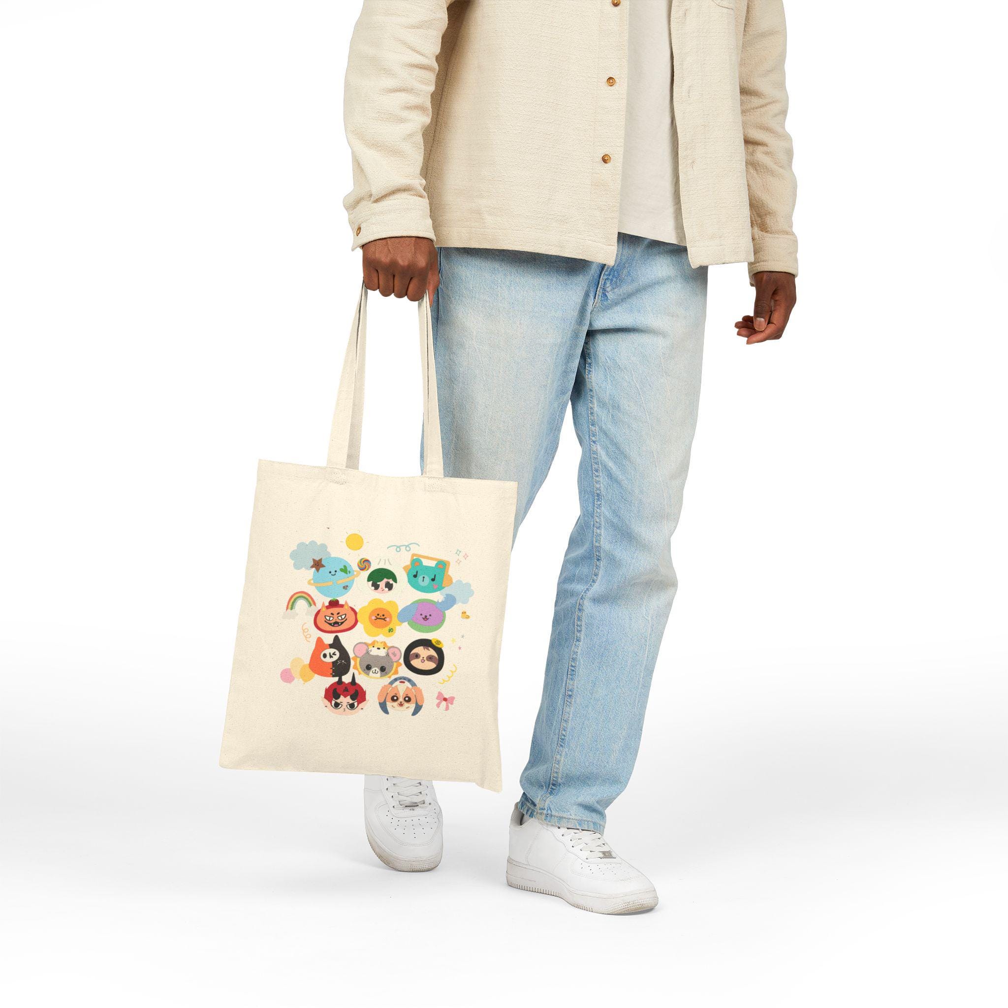 GMMTV Thai BL Mascot Tote Bag: LOL Fanfest 2025 Cotton Canvas