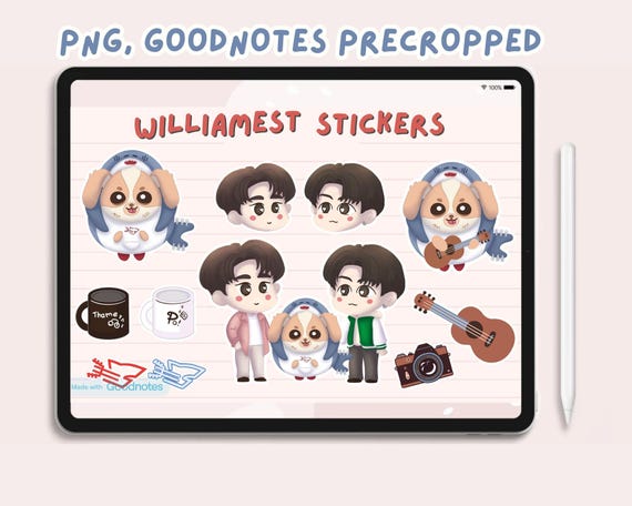 Williamest, Wesley Stickers: Thamepo Thai BL Series (digital