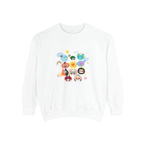 GMMTV LOL FanFest 2025 Unisex Sweatshirt | Thai BL Actors Cute Mascots Design | WilliamEst, PerthSanta, GeminiFourth | Kawaii Sweatshirt