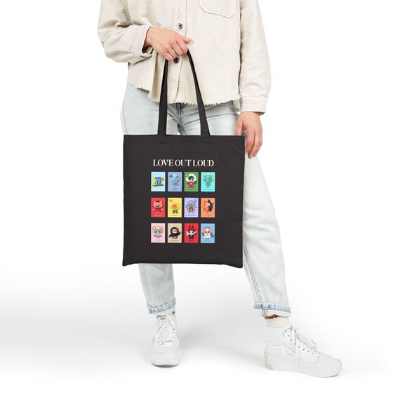 gmmtv トートバッグ lol 2025 マスコット かばん ファンダム GMMTV LOL Fanfest 2025 Tote Bag: Thai BL Mascots Cotton Canvas - Etsy
