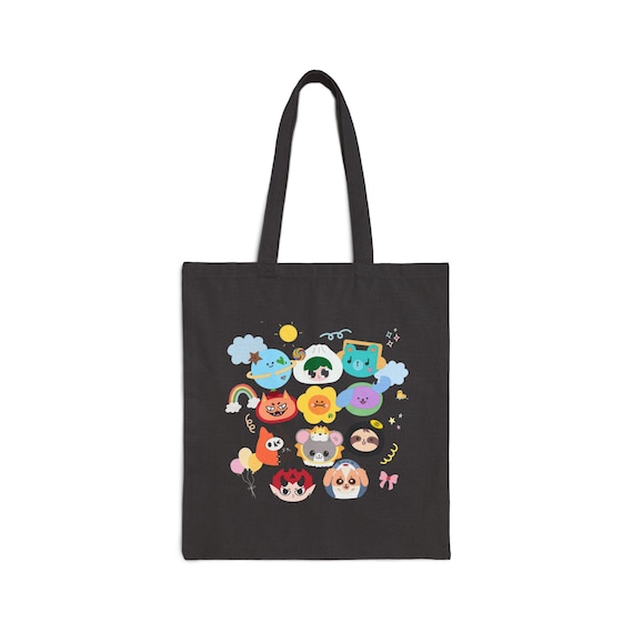 GMMTV Thai BL Mascot Tote Bag: LOL Fanfest 2025 Cotton Canvas