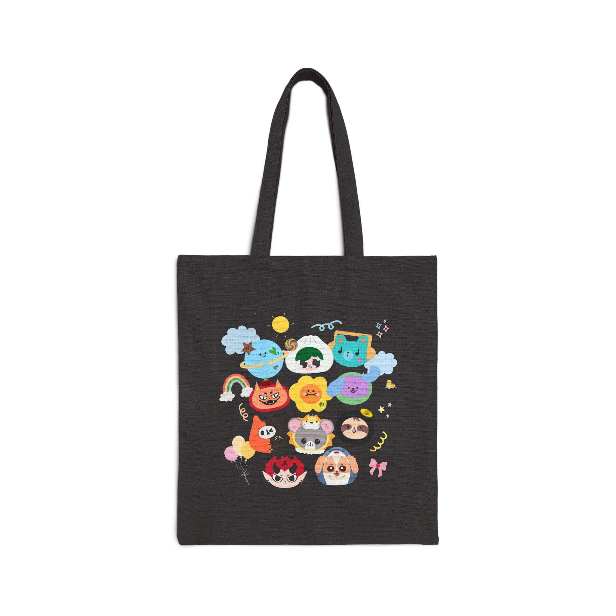 GMMTV Thai BL Mascot Tote Bag: LOL Fanfest 2025 Cotton Canvas