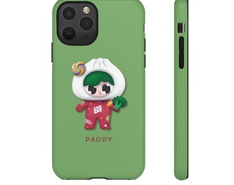 Custodia per telefono PaoDy Mascot: BounPrem GMMTV Thai BL Actors, verde opaco trasparente
