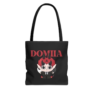 Domiia Tote Bag - GMMTV PerthSanta Mascot, Thai BL Actors Merch | Cute Design, Gift Idea, Shopping, Beach, Everyday Use, Shoulder Bag,