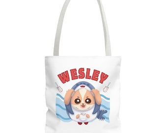 Wesley Tote Bag: GMMTV WilliamEst Mascot - Thai BL ThamePo Fan Merch