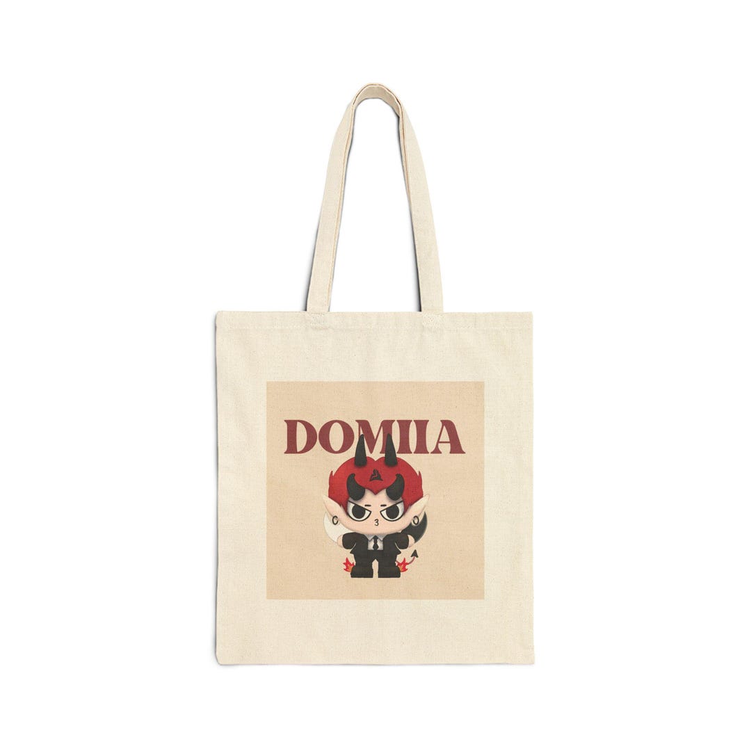 GMMTV ファンダムトートバッグ Domiia Tote Bag, GMMTV Perthsanta Mascot, Thai BL Actors