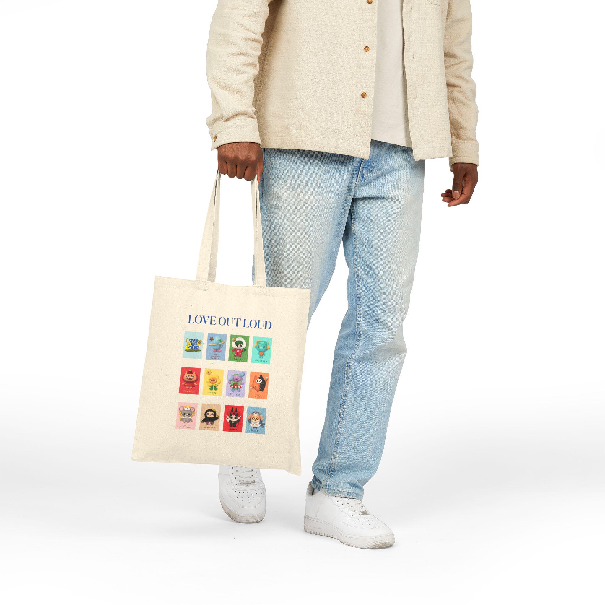 GMMTV LOL Fanfest 2025 Tote Bag: Thai BL Mascots Cotton Canvas - Etsy