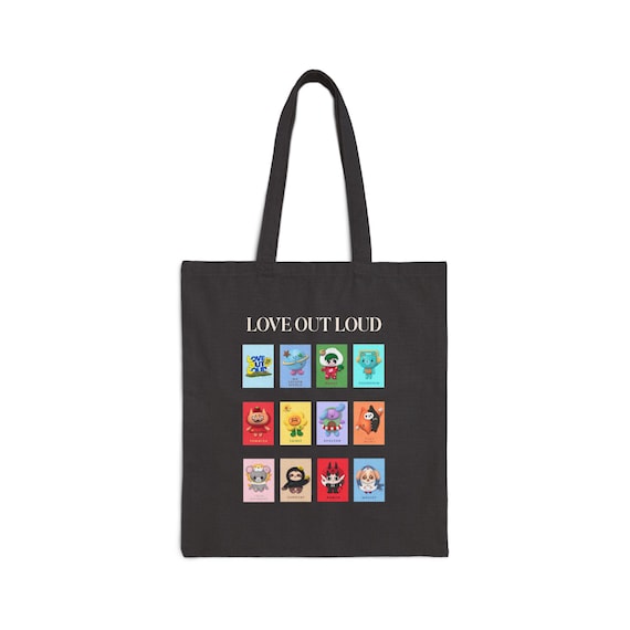 GMMTV LOL Fanfest 2025 Tote Bag: Thai BL Mascots Cotton Canvas - Etsy