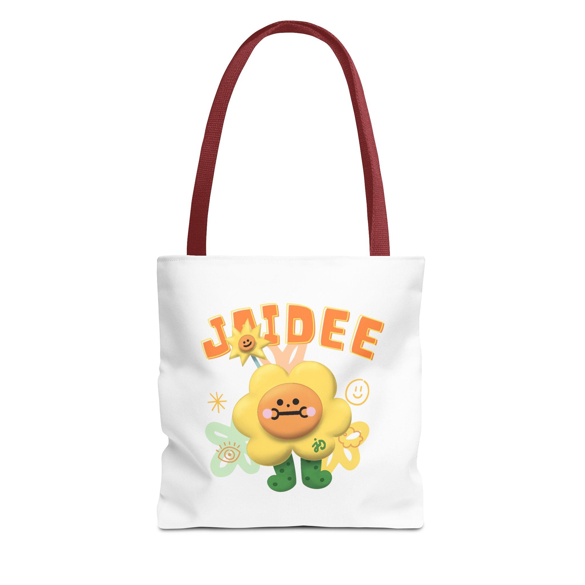 Jaidee Tote Bag: GMMTV Joongdunk Mascot, Thai BL Actors Fan Merch