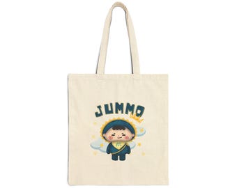 Jummo Tote Bag: GMMTV Mascot, Juniormark Thai BL Actors Fan Merch