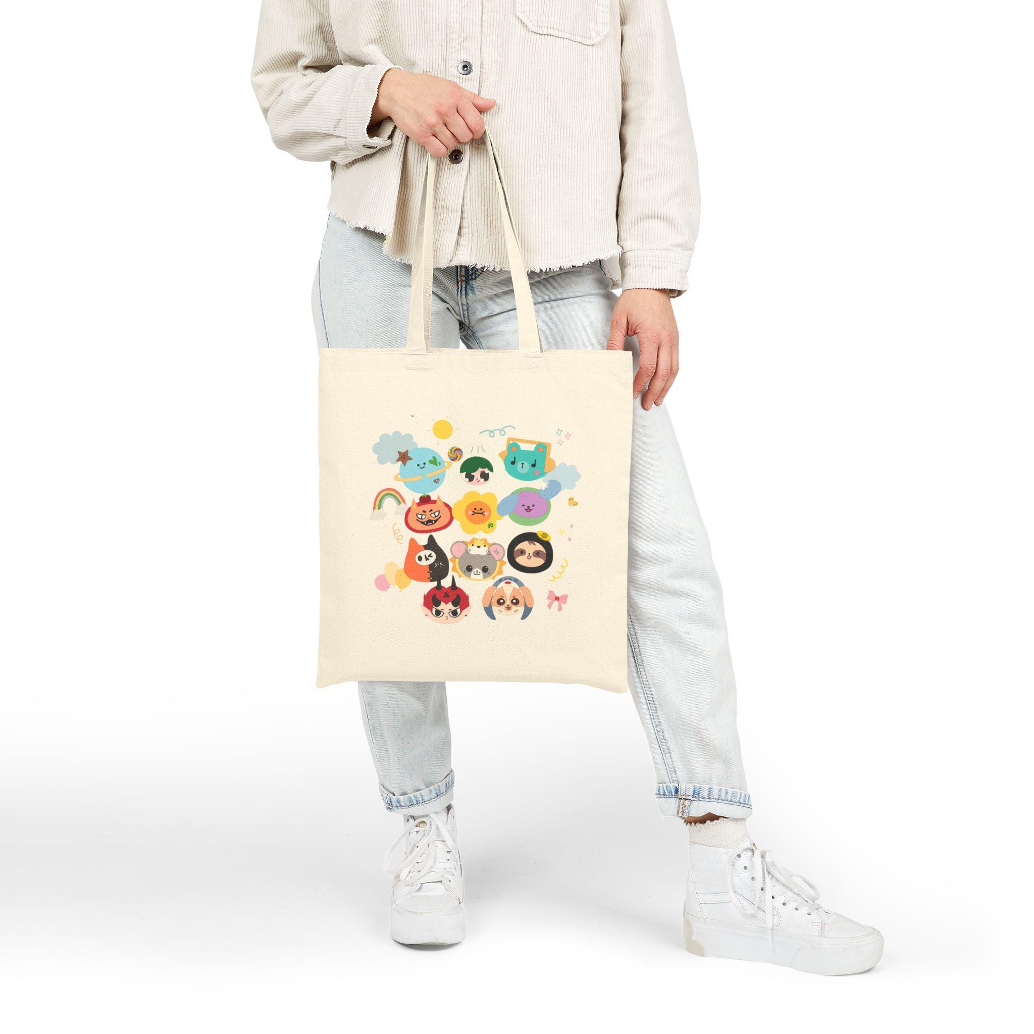 GMMTV Thai BL Mascot Tote Bag: LOL Fanfest 2025 Cotton Canvas