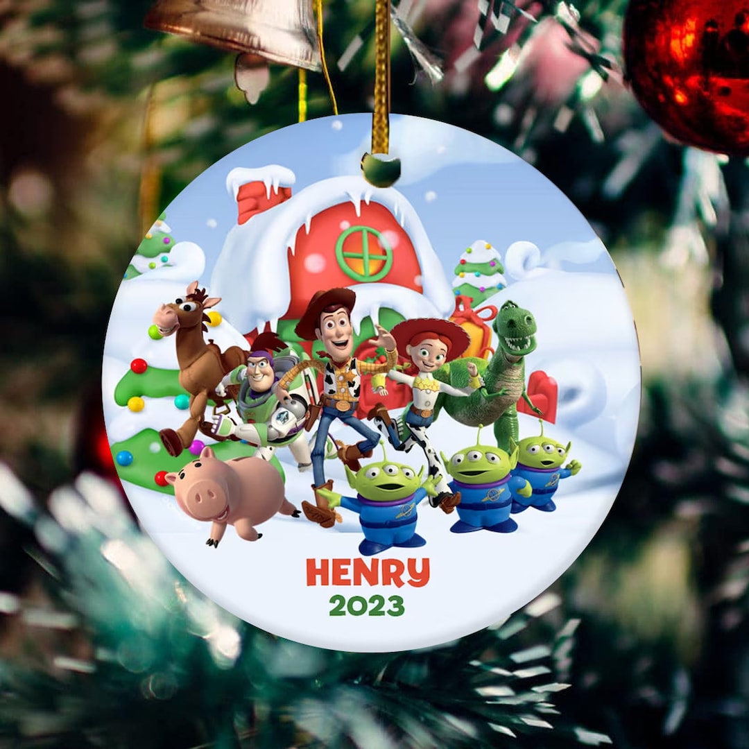 Personalized 2023 Toy Story Ornament Disney Movie Ornament Etsy