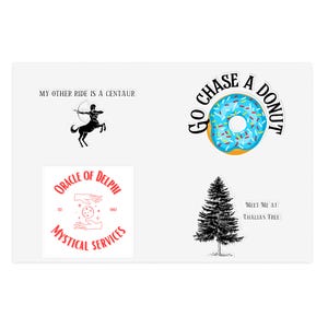 Percy Jackson Sticker Bogen