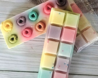 Morning loops wax melts, wax melt snap bars wax tarts, strong wax melts, homemade wax melts, melts for warmer, soy wax melts, food wax melts