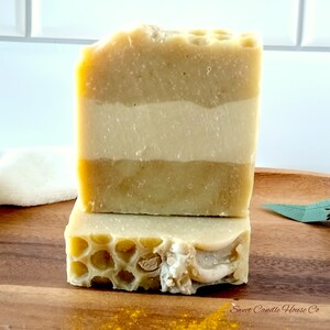 Turmeric Soap, Honey oatmeal soap, oats soap, organic soap, All natural organic soap,  Turmeric soap bar