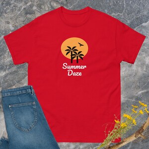 Summer Daze Tshirt, Summer Days Shirt, Summer Tshirt, Warm Weather Shirt, Beach Shirt, Graphic Tee, Adult Tshirt