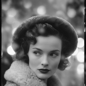 Galería Imogen Cartier / Elegancia en monocromo: Maurizio reinventó el arte atemporal a través de herramientas modernas, evocando el encanto de una época pasada.